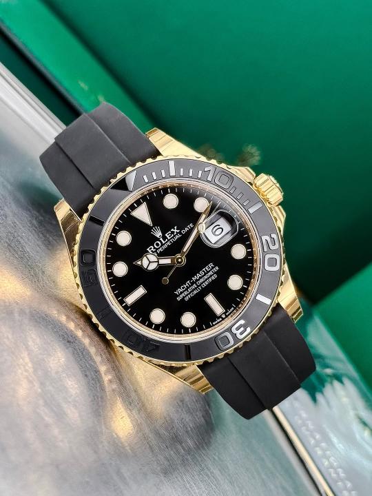 Rolee_x Oyster Perpetual Yach Master Battery Gold