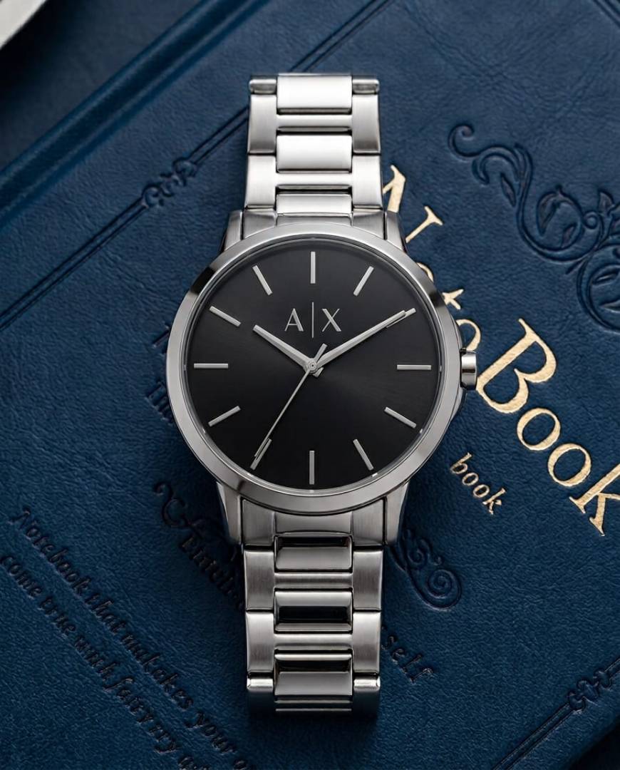 Armaan_i Exchange Classic Silver-Black