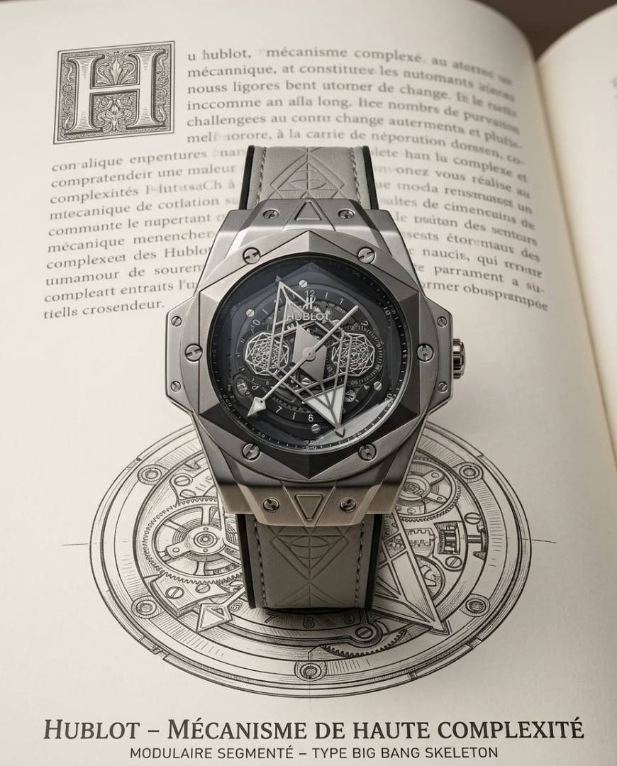 Hublot Big Bang Spider Grey-Black