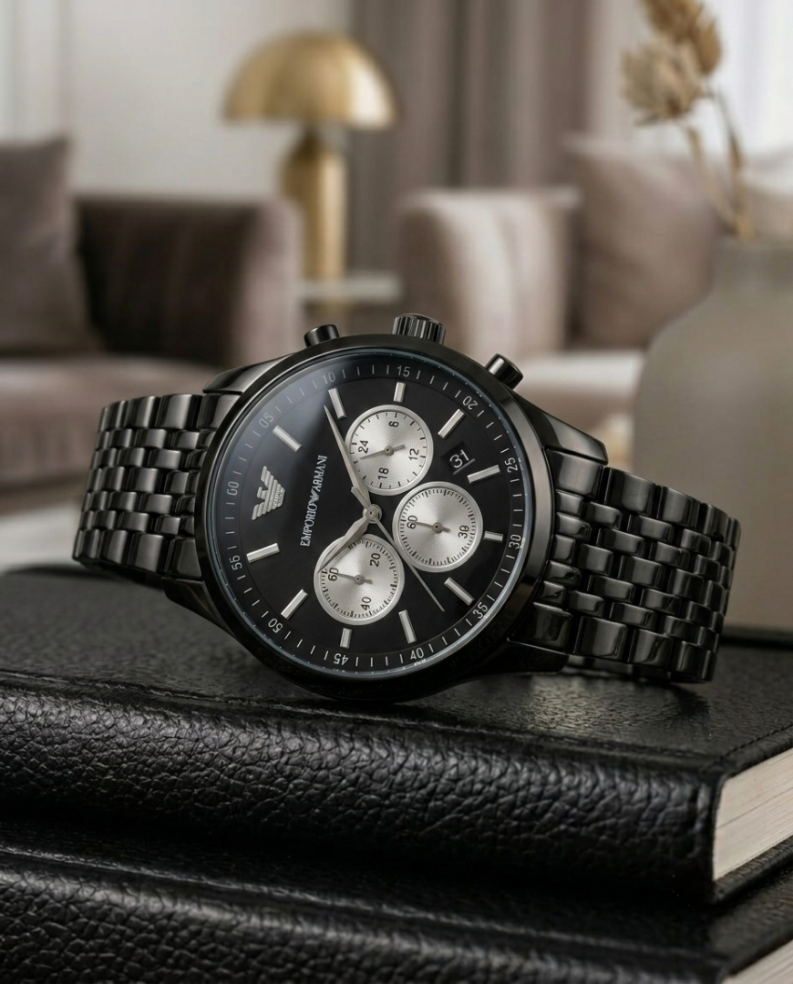 Emporio Armaan_i AR11581 Chronograph Full Black